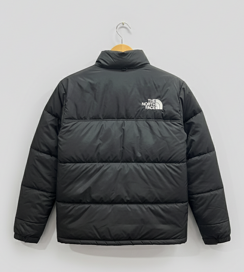 Black Full Sleeves Puffer Jacket